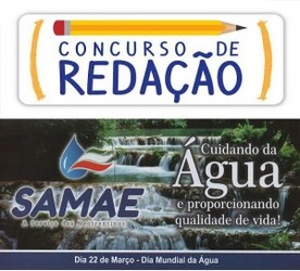 samae-fara-concurso-de-redacao-em-comemoracao-ao-dia-da-agua